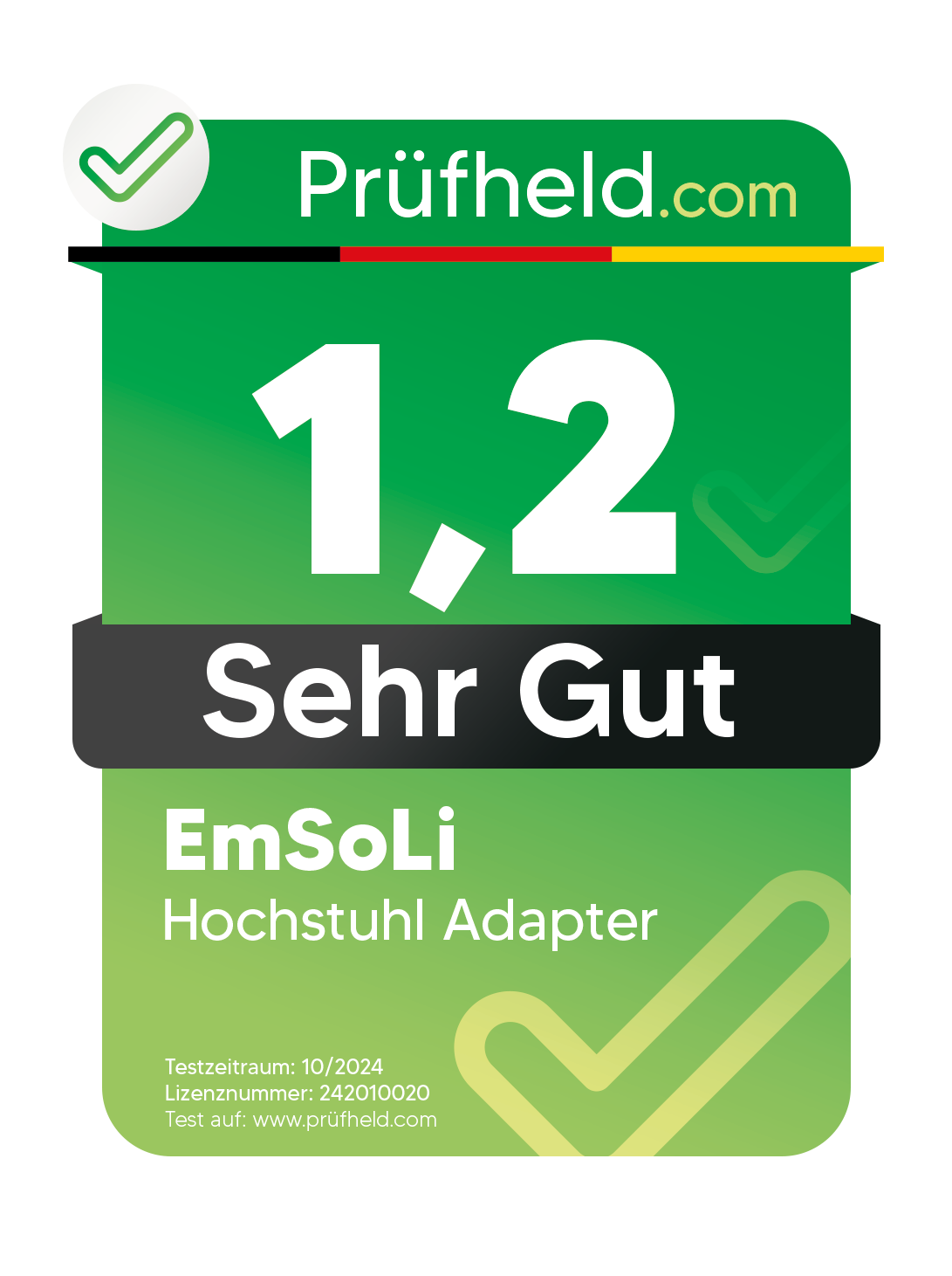 EmSoLi Trofast Adapter Smart | Hauck Alpha | Hochstuhl
