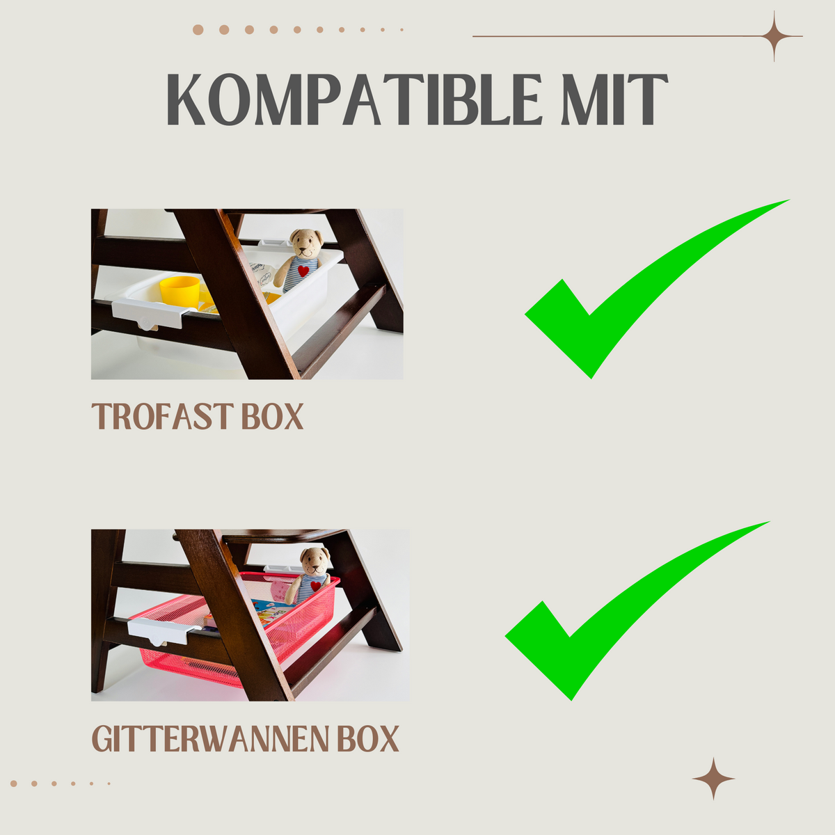 EmSoLi Trofast Adapter | Hauck Alpha | Hochstuhl